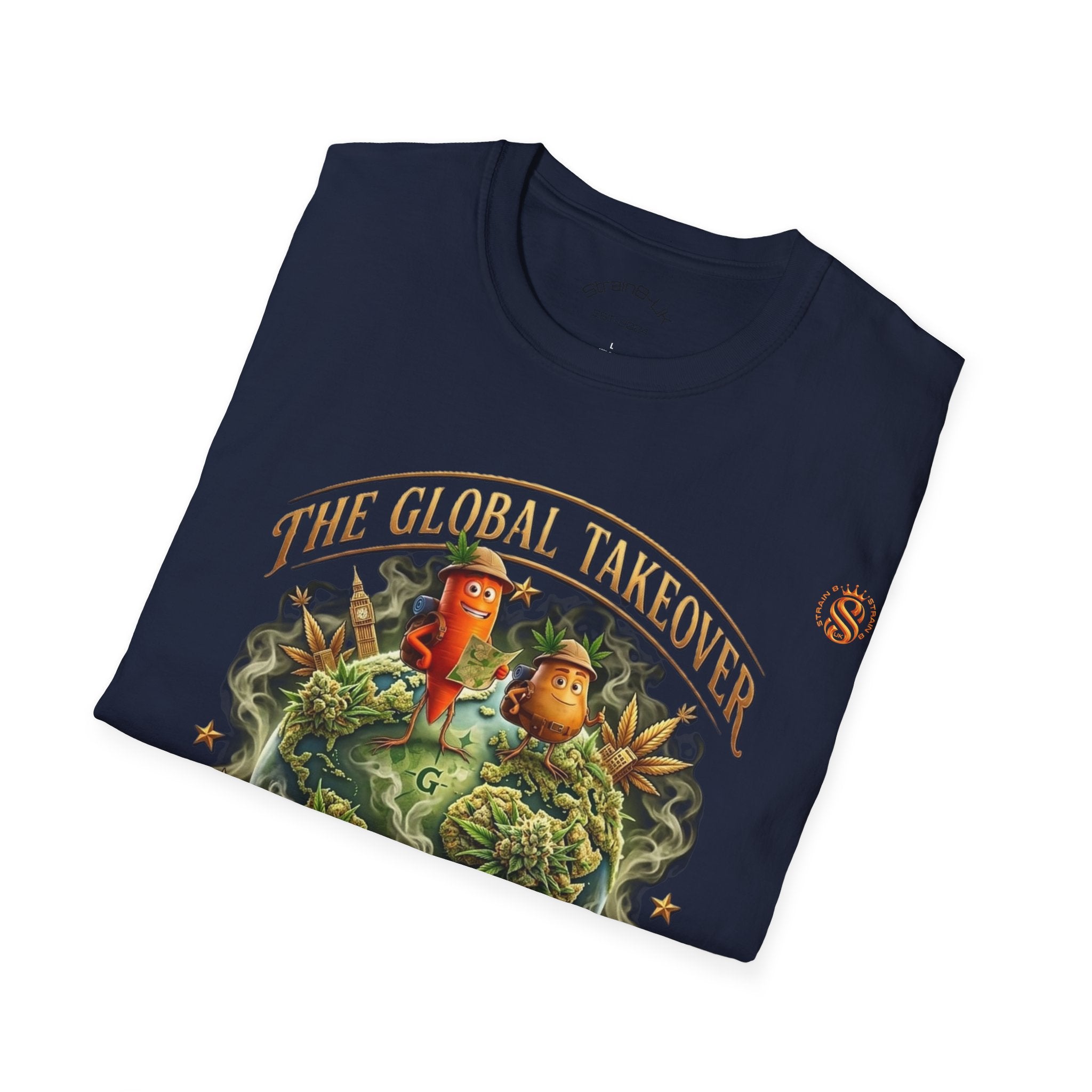 Strain8-UK Ted & Fred TGT Graphic Tee