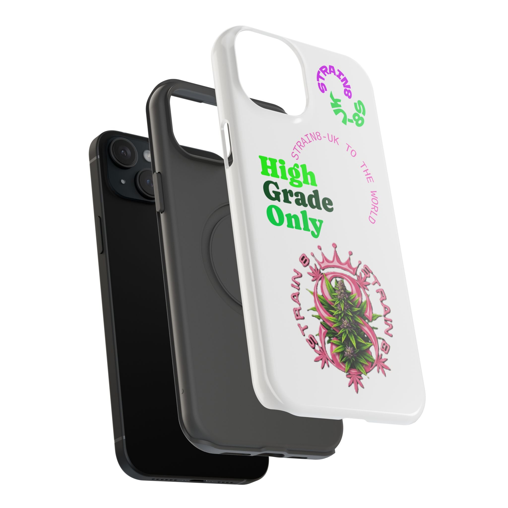 Impact-Resistant Phone Case —Strain8-UK  "High Grade Only"