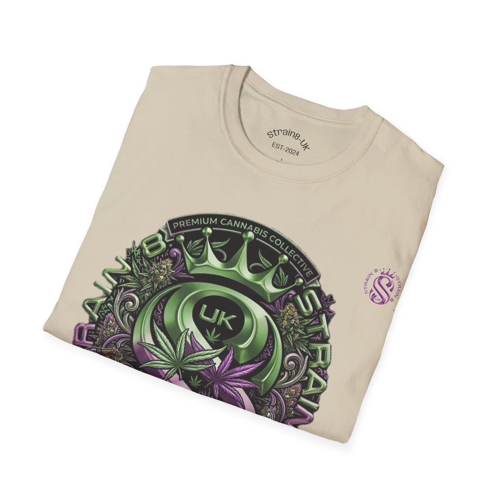 Strain8-UK Graffiti Cannabis/B-Boy Themed '8th Element' Graphic T-Shirt