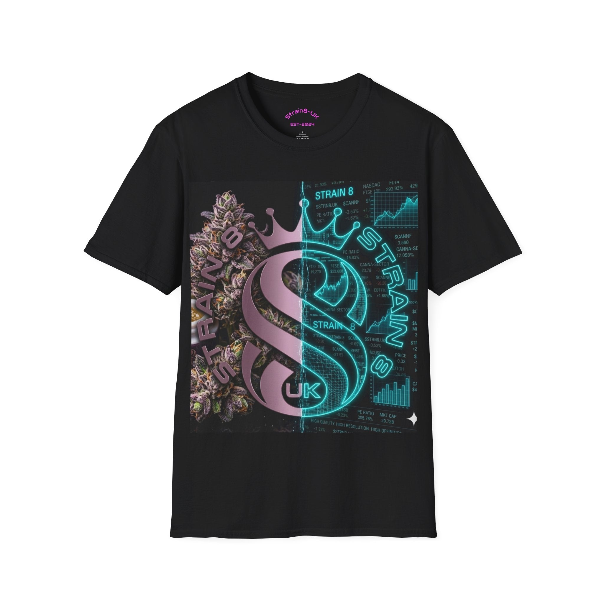 Unisex Strain8-UK Half X-RAY Style Softstyle T-Shirt
