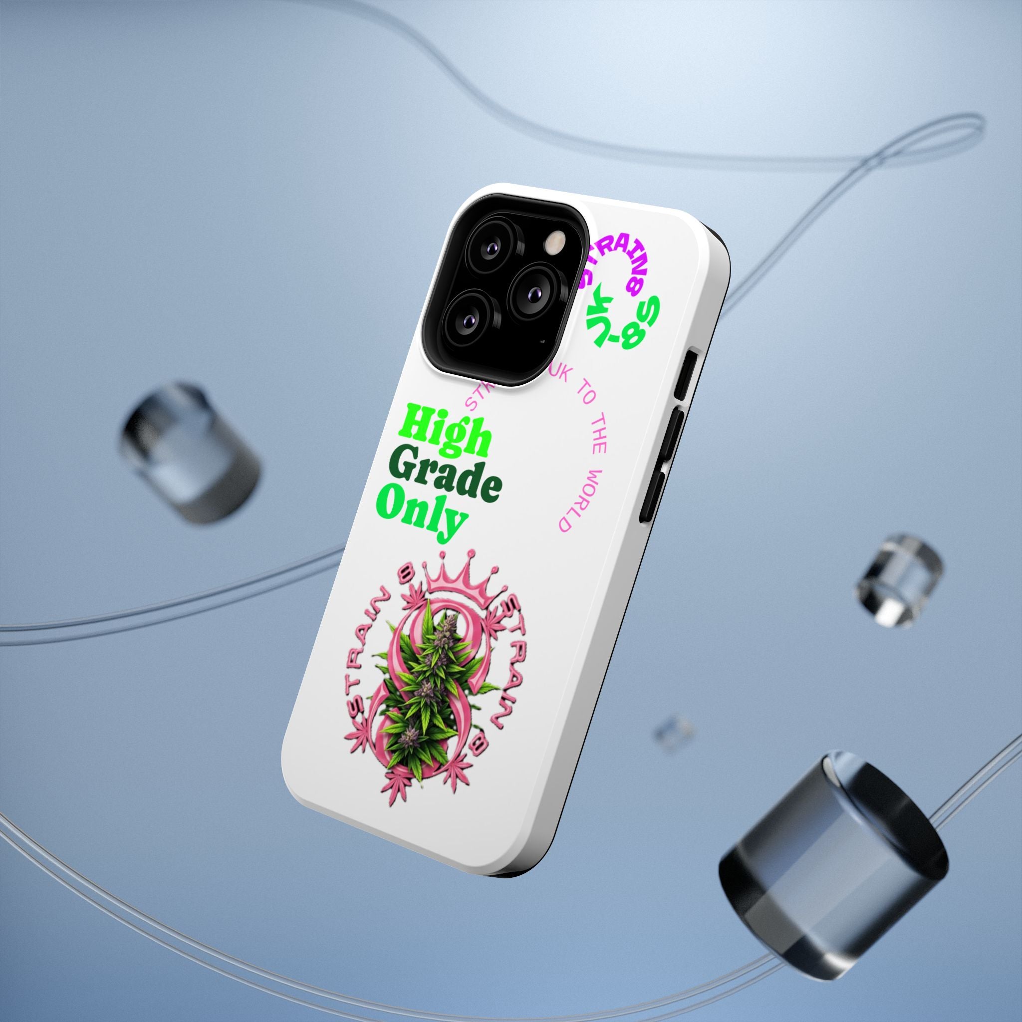 Impact-Resistant Phone Case —Strain8-UK  "High Grade Only"