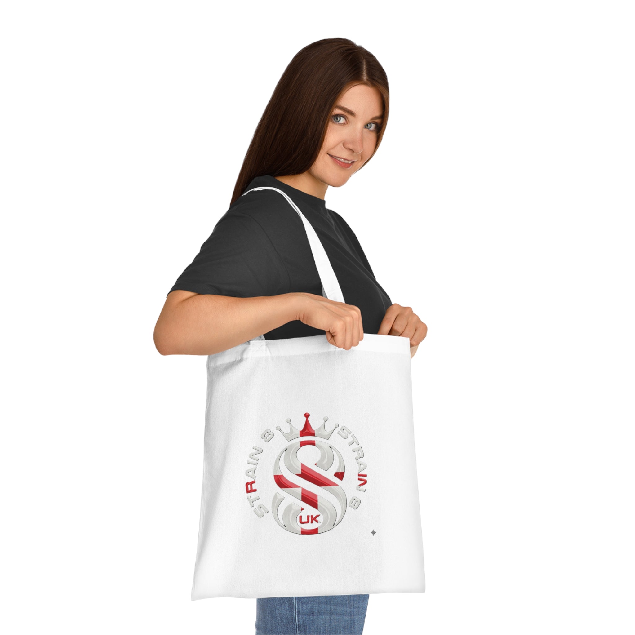 Strain8 Dreams Cotton Tote — S8-UK Logo Eco Bag