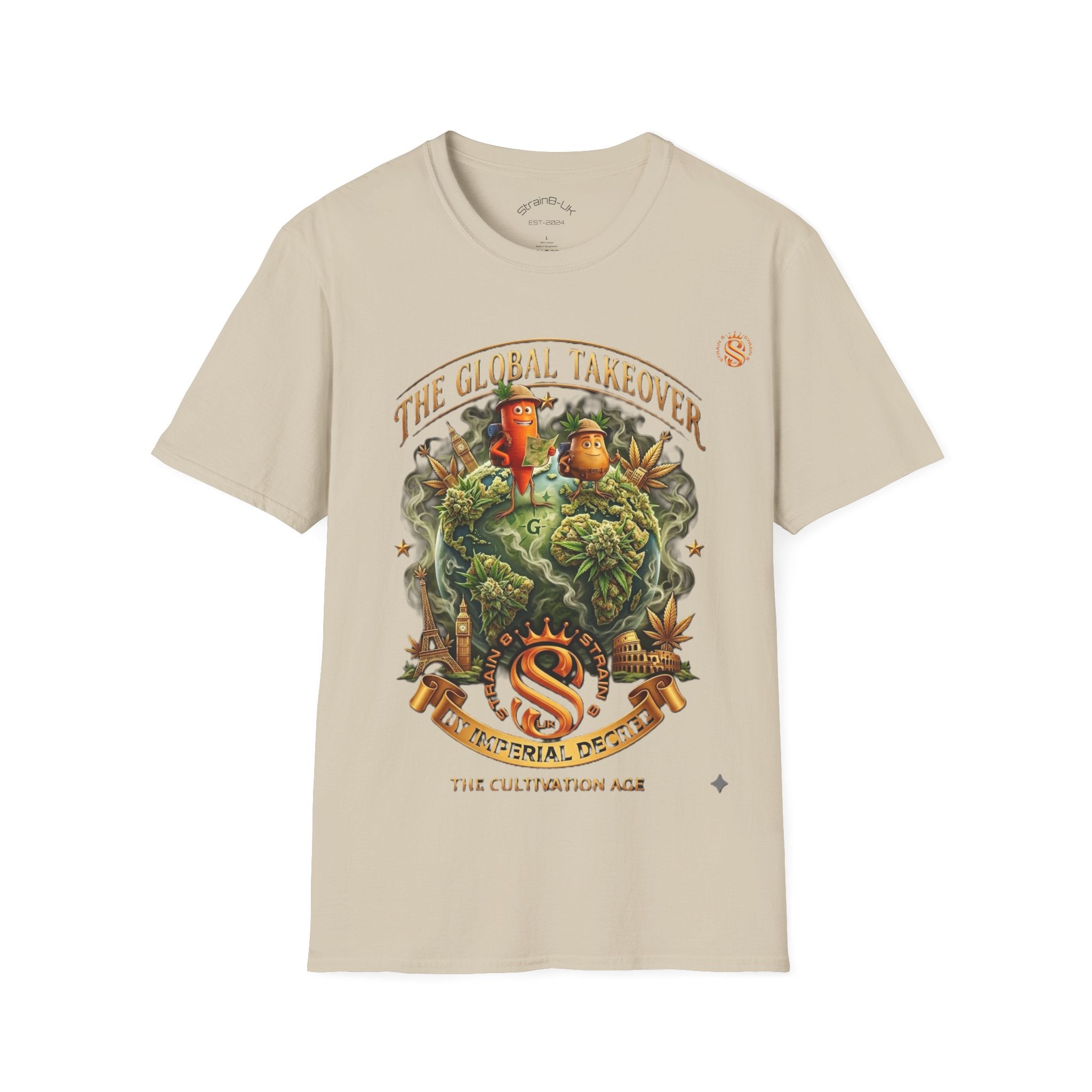 Strain8-UK Ted & Fred TGT Graphic Tee