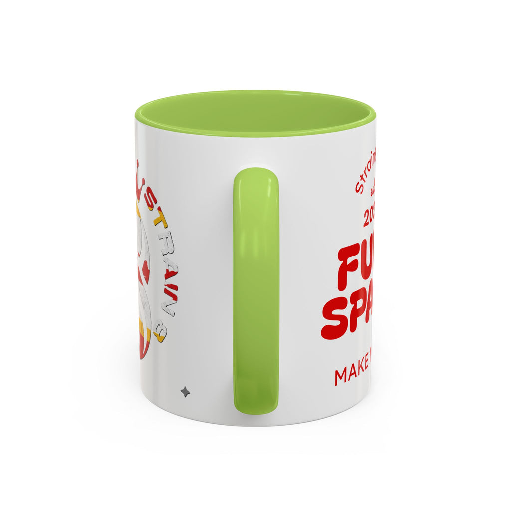 Strain8-UK Fully Spanglish Pride Accent Coffee Mug — 'Soy Español' Crown Monogram (11/15oz)