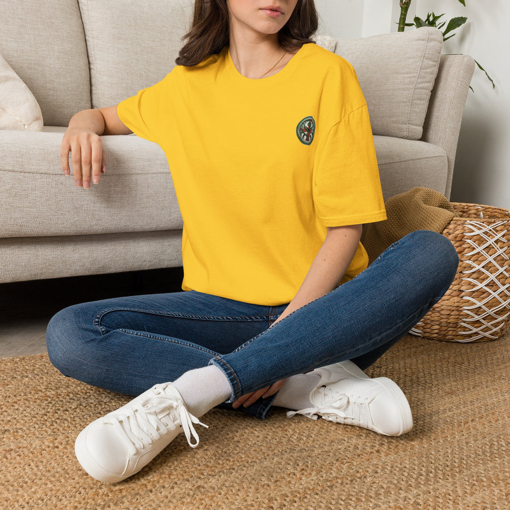 Strain8-UK Watch Face Design T‑Shirt — Nautical Travel Vibes In Emerald Green
