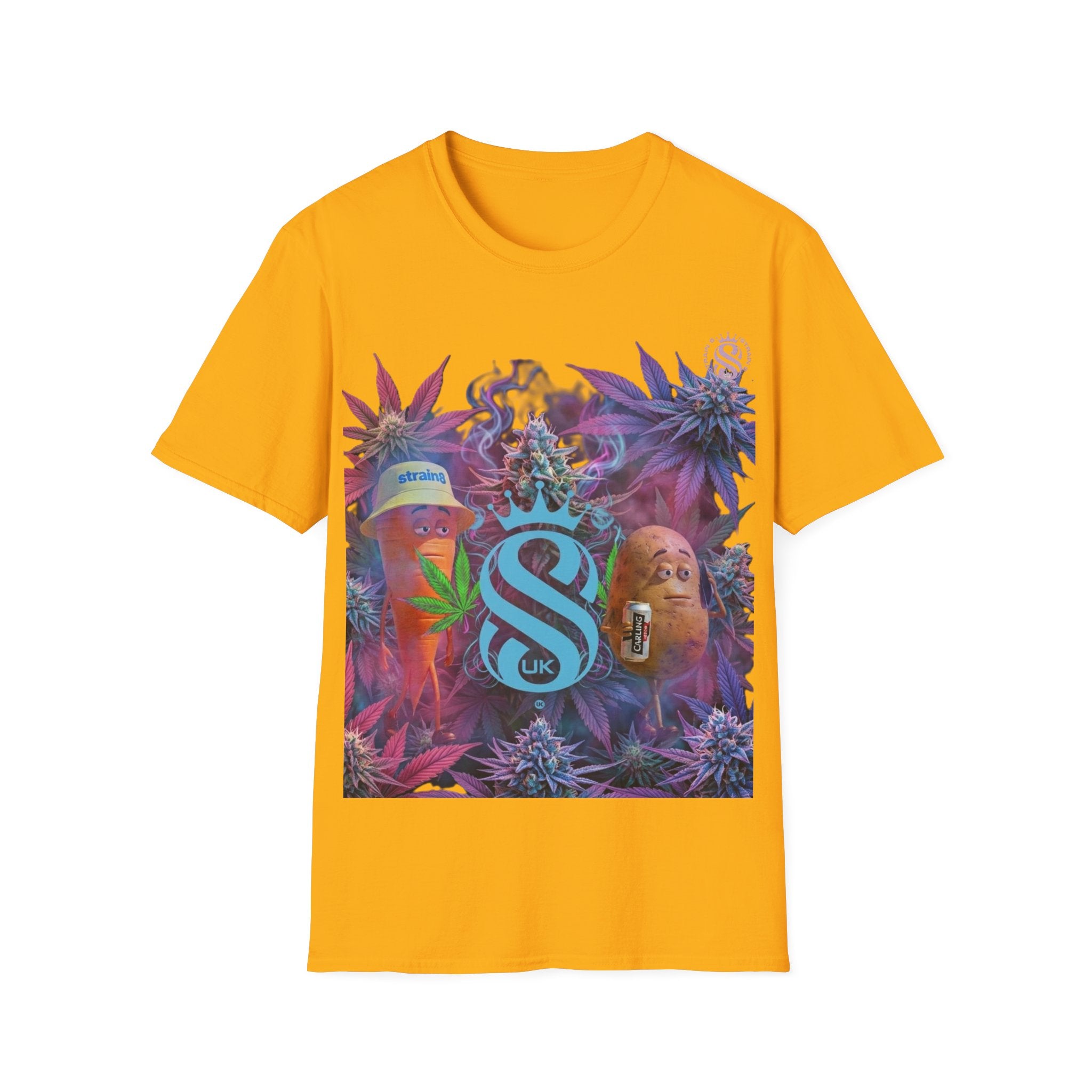 Psychedelic Ted&Fred Cannabis Collage Style TShirt