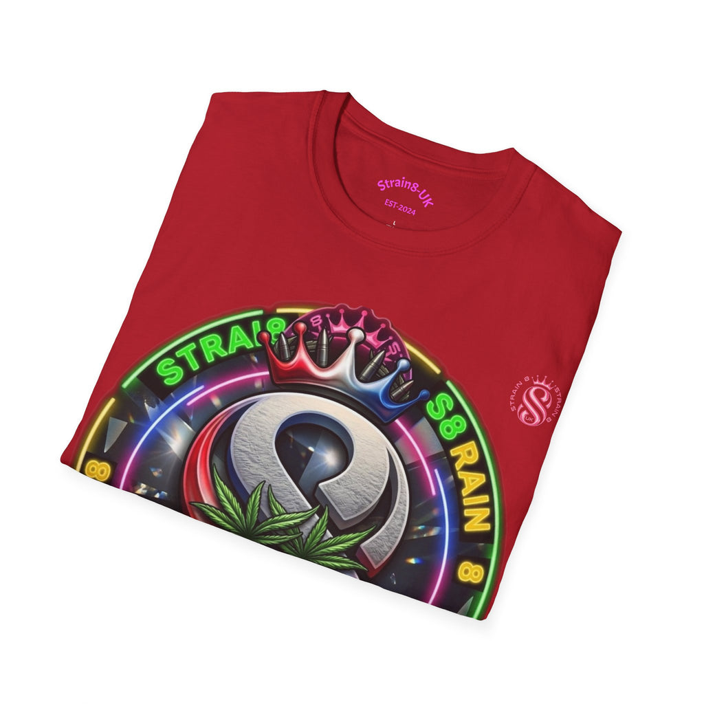 Strain8-UK Ted&Fred Special UK Logo T-Shirt — Cannabis Emblem Graphic Tee