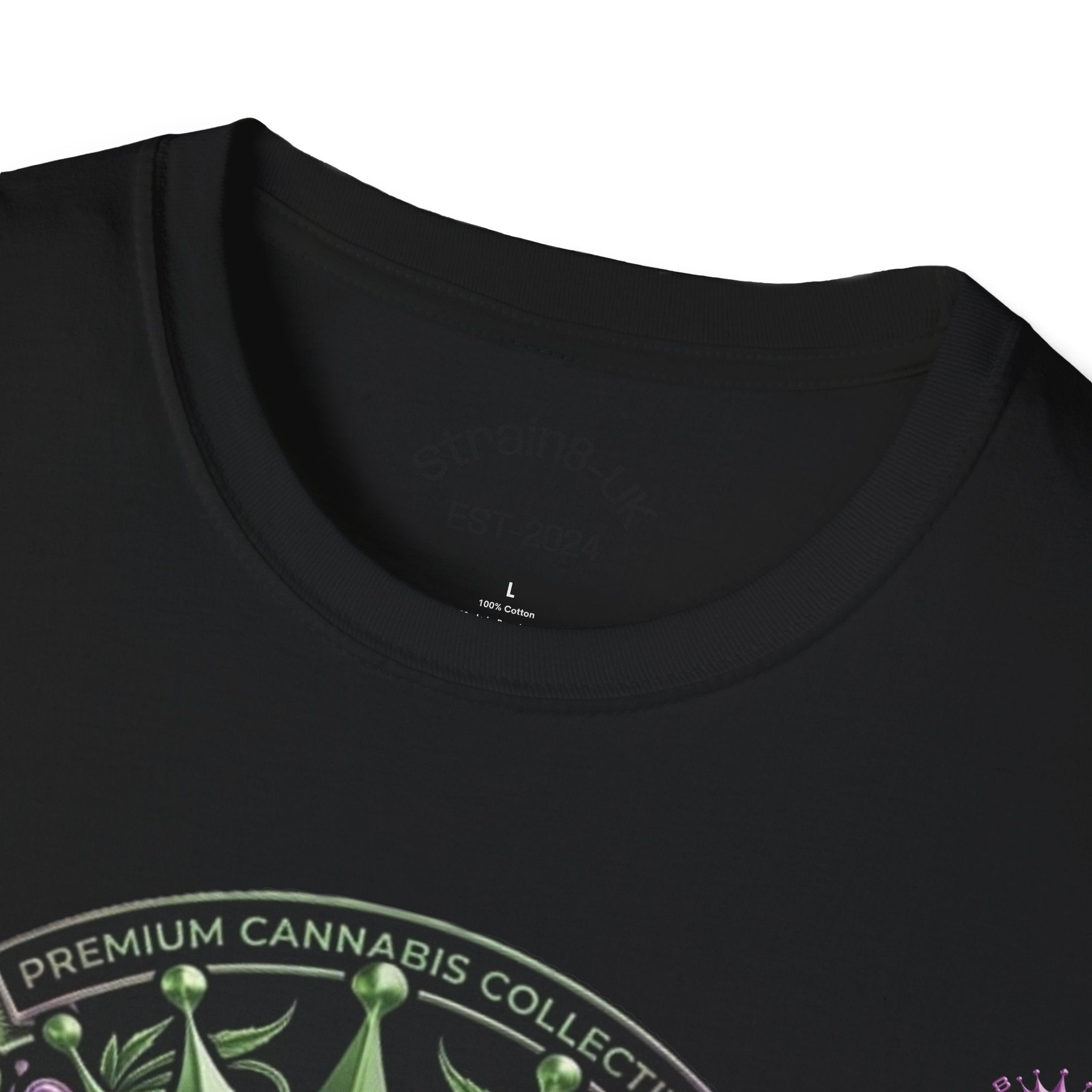 Strain8-UK Graffiti Cannabis/B-Boy Themed '8th Element' Graphic T-Shirt