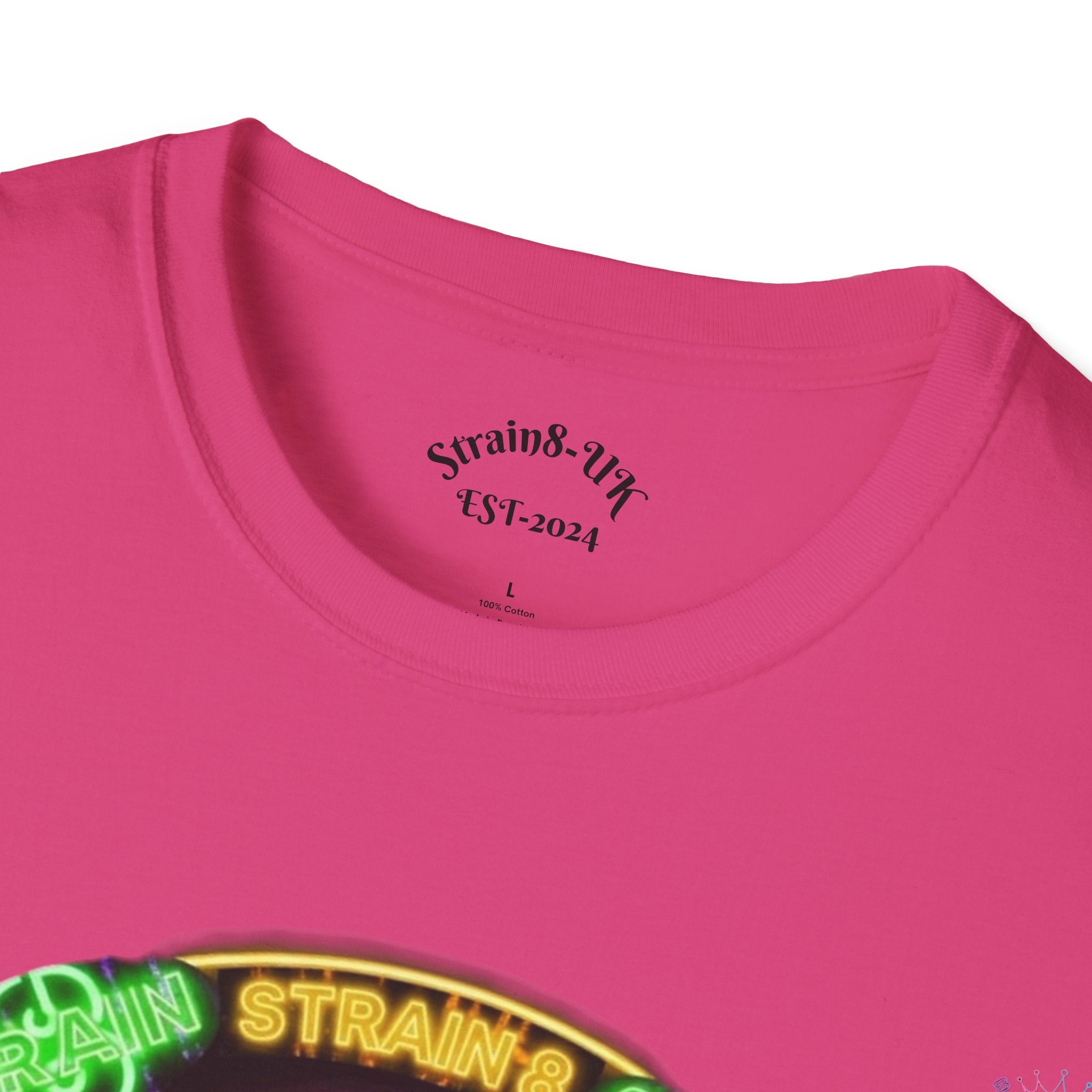 Psychedelic Dtrain8-UK Crowned Graphic T-Shirt