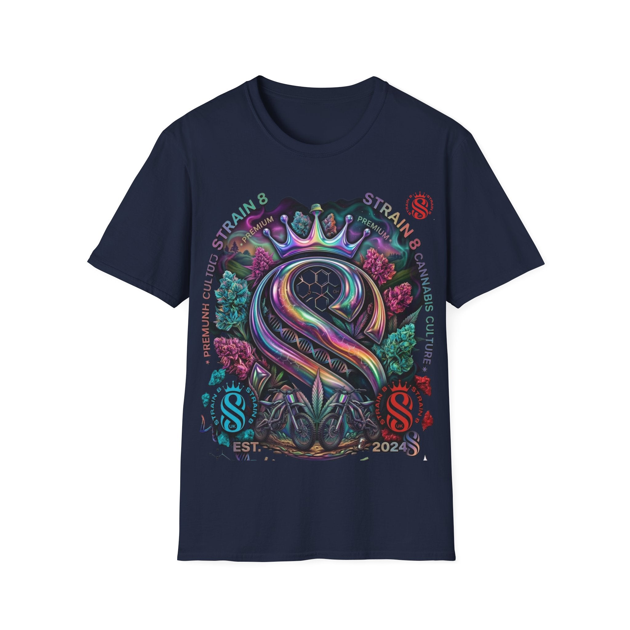 Unisex Softstyle Strain8-UK T-Shirt With Original Logo