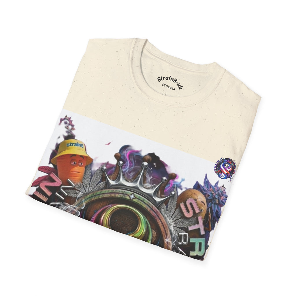 Graffiti Skate Strain8-UK Logo Original Logo T-Shirt — 'High Grade' Streetwear Graphic Tee