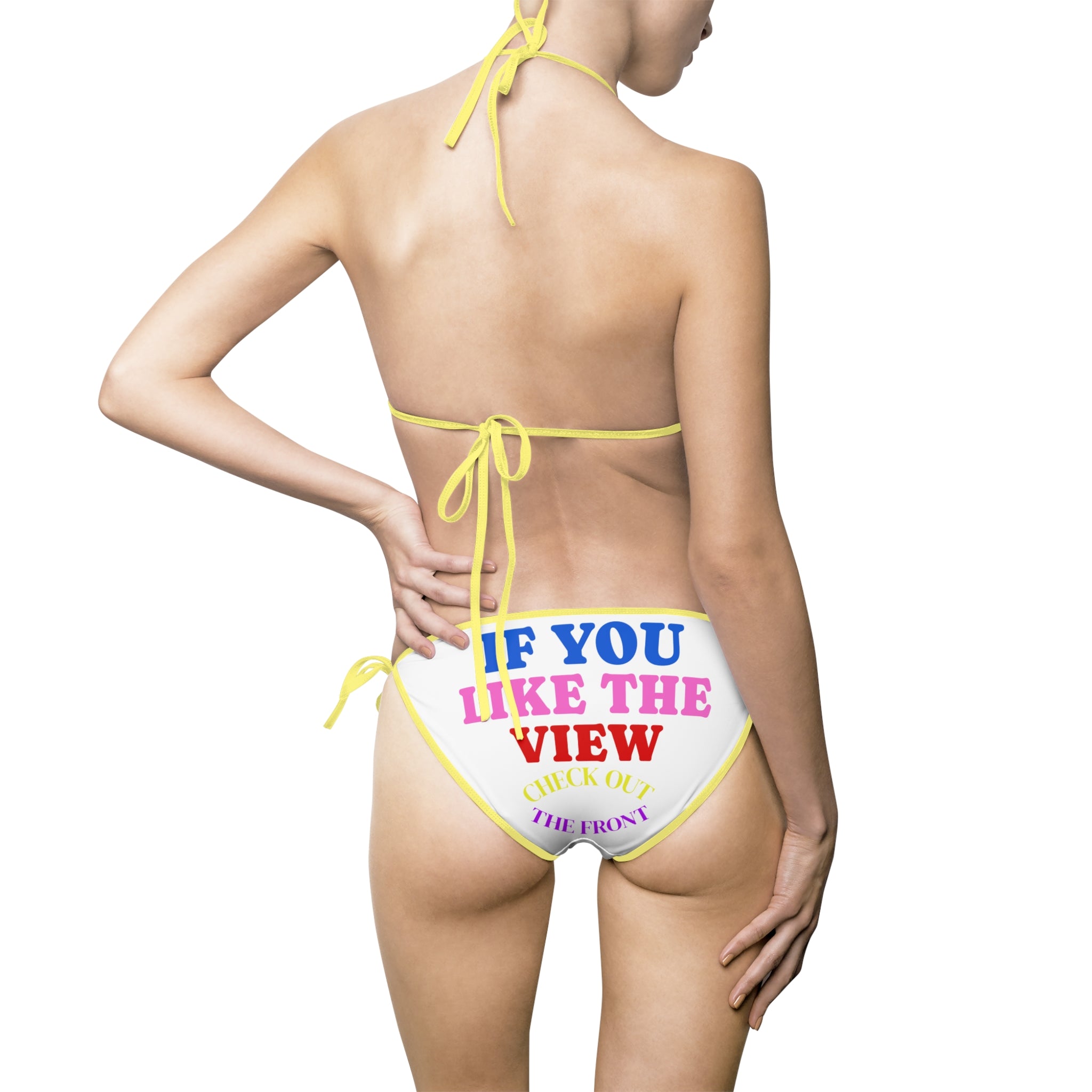 Strain8-UK Dare to Dream Bikini — Women's Graphic Triangle Swimsuit
