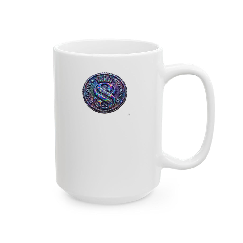 Strain8-UK Psycodelic  Ceramic Mug — Sativa Lover Coffee Cup (11oz & 15oz)