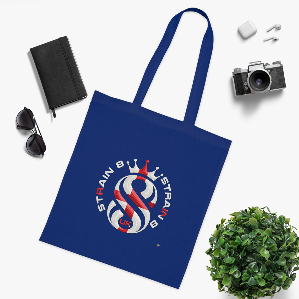 Strain8 Dreams Cotton Tote — S8-UK Logo Eco Bag