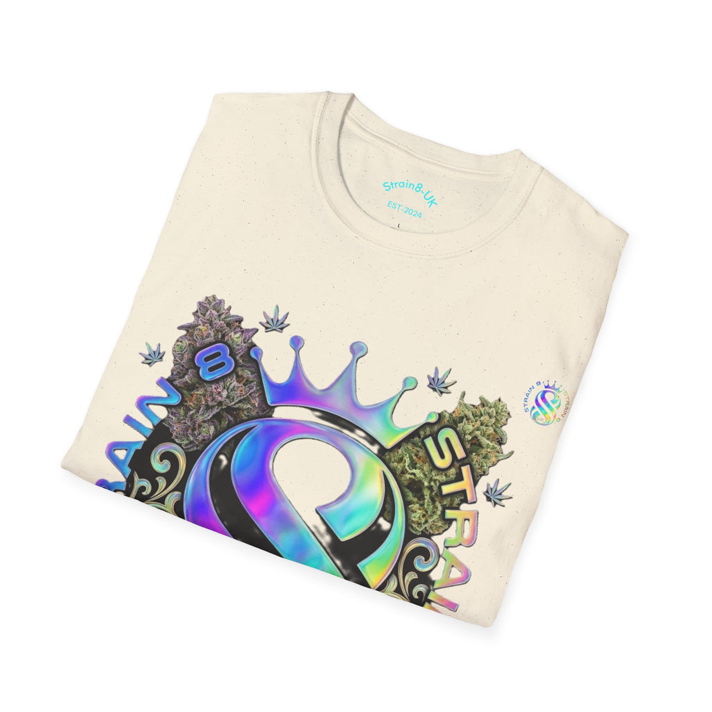 Ampersand S8-UK Logo Crown Graphic T-Shirt — Indica/Sativa S8-UK Streetwear Tee