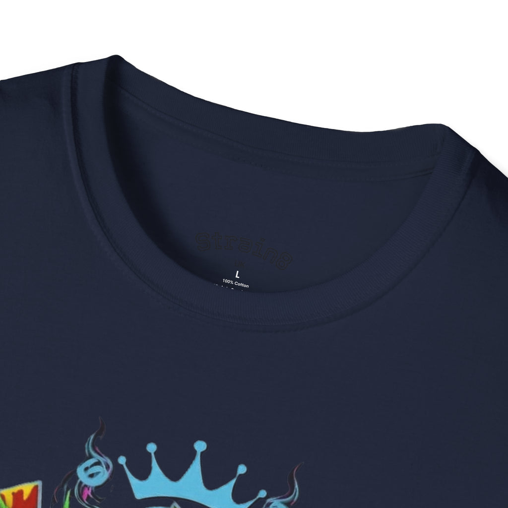 Graffiti Leaf S8-UK T-Shirt — Colorful Street Art Tee