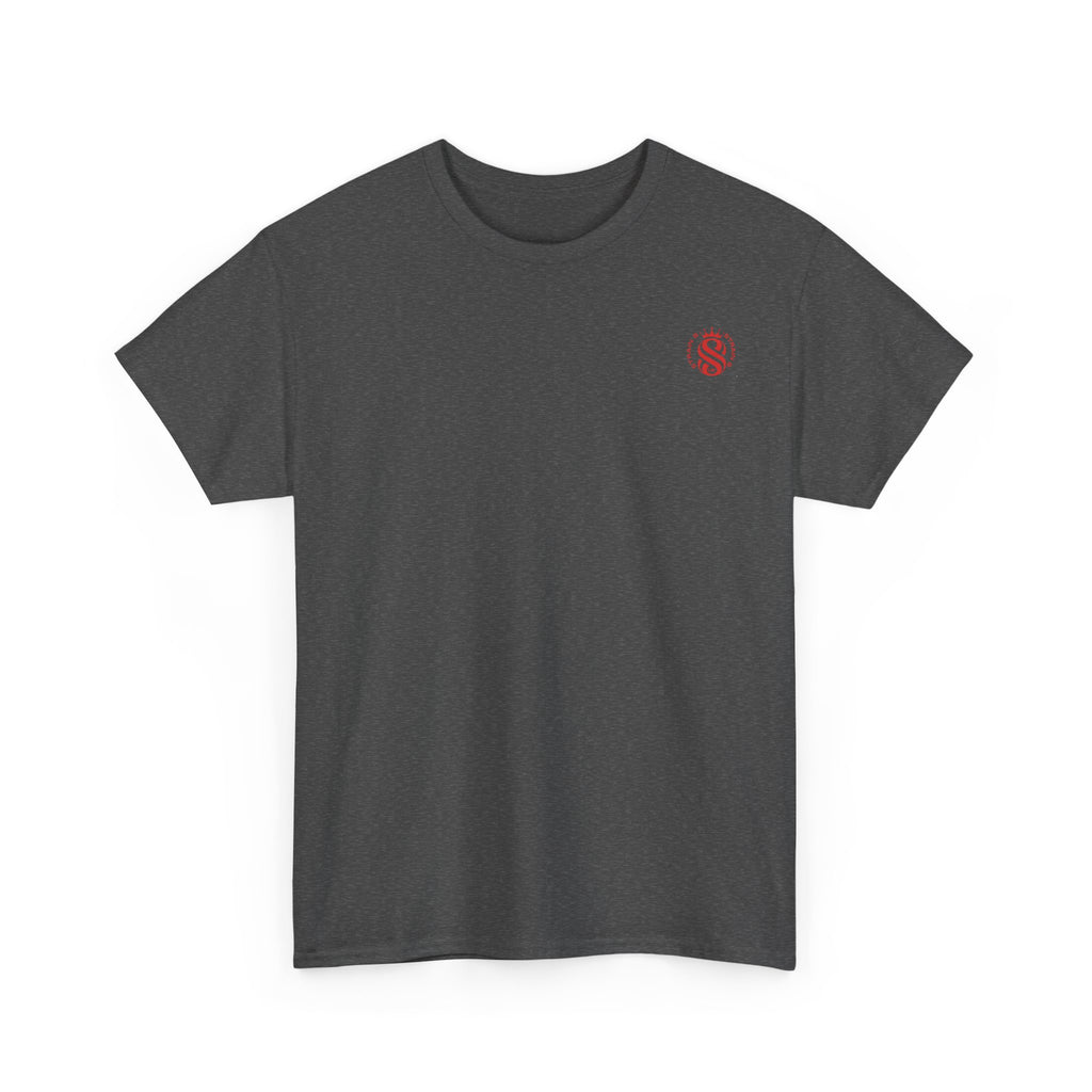 Strain8-UK Graphic Tee — "Don’t Mind the Smell I’m All About Green Peace" Retro Pixel Design