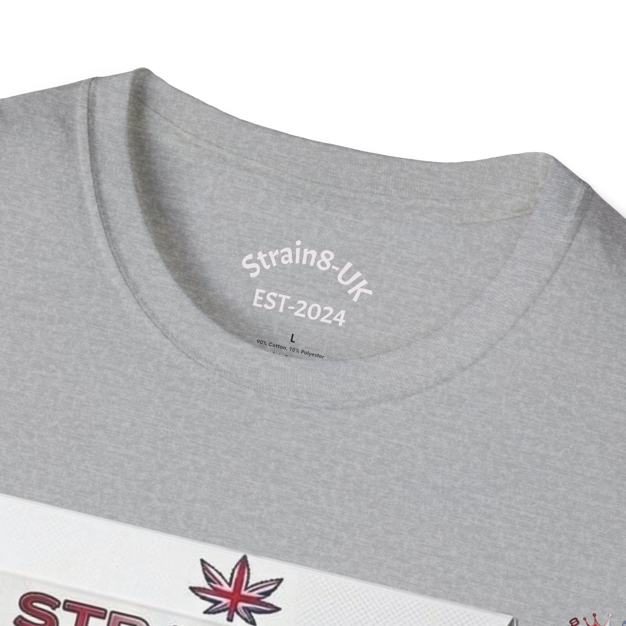 Strain8-UK Rizla box high quality T-Shirt design S8-UK Logo mixed in Tee