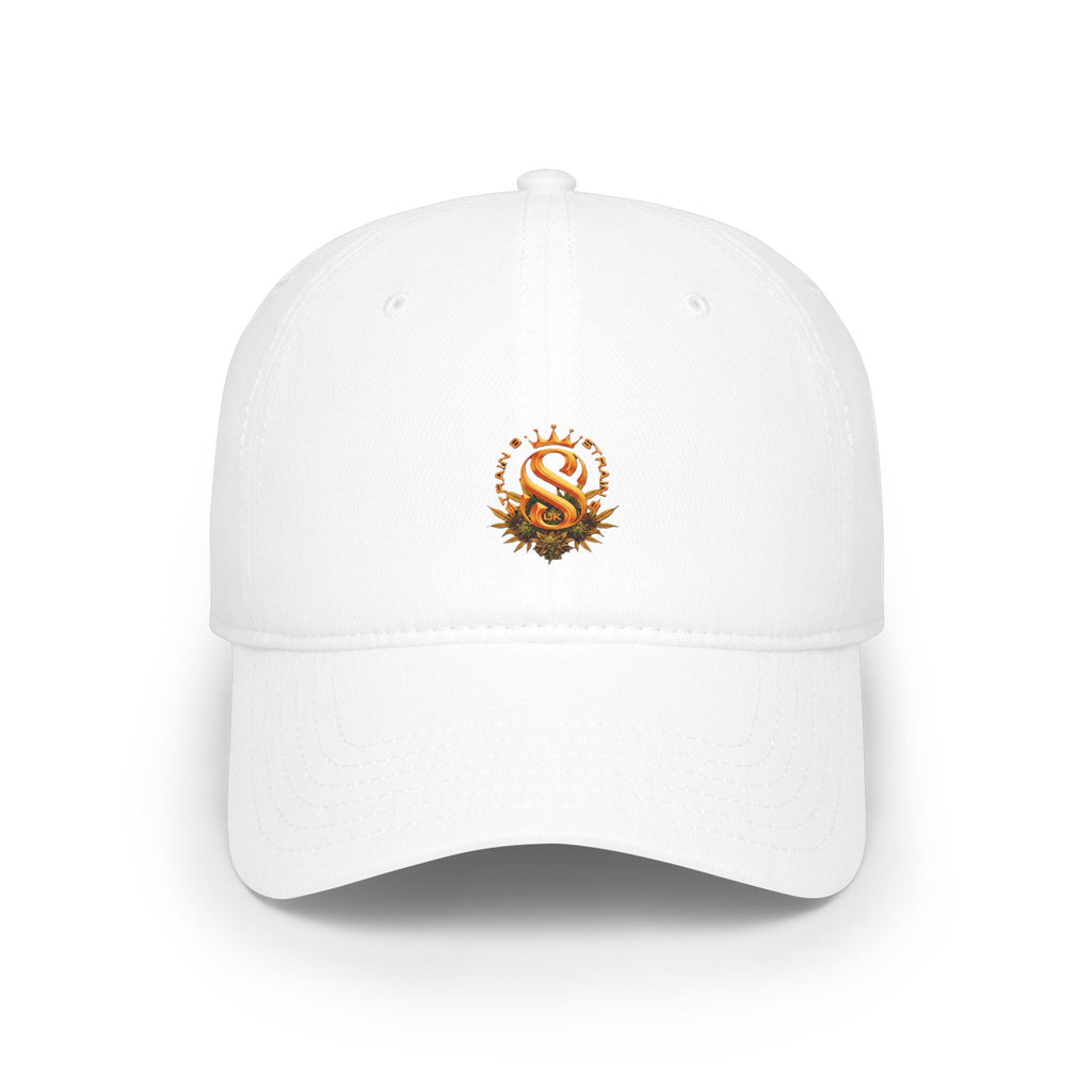 Strain8-UK metallic orange bud UK Baseball Cap