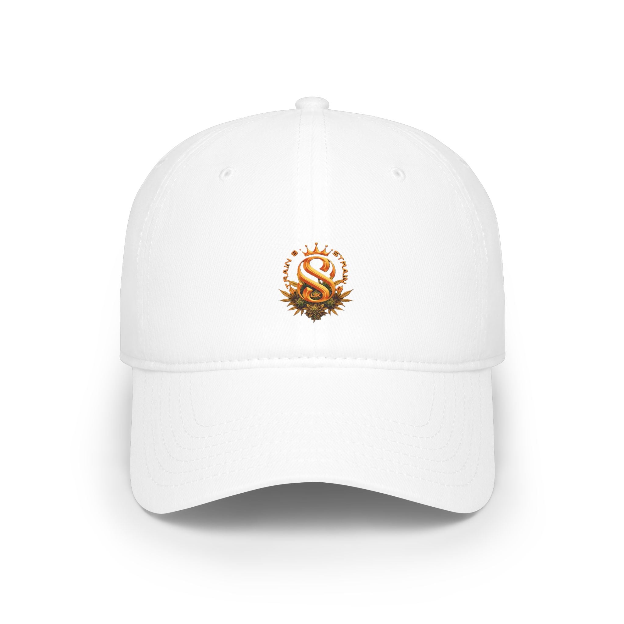 Strain8-UK metallic orange bud UK Baseball Cap