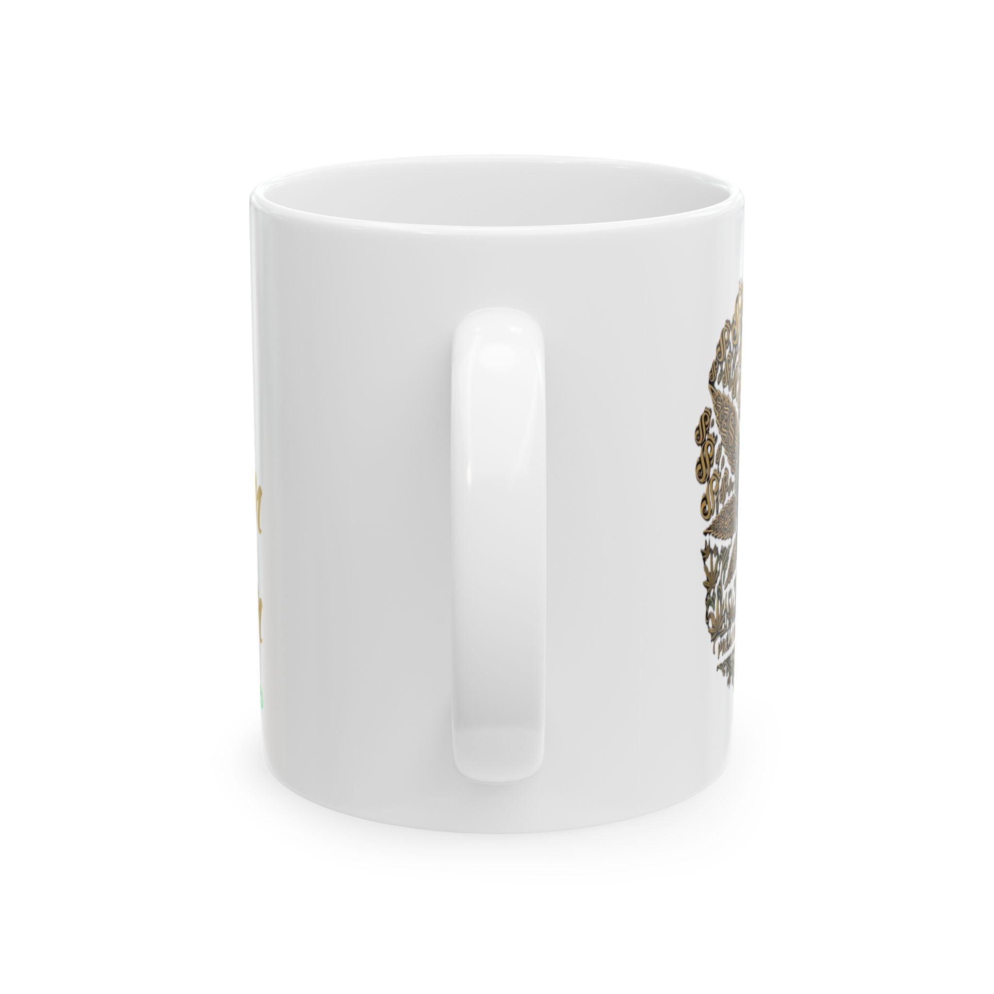 Ceramic Strain8-UK Mug — 'Spiffin/Brewin' Forest Tea Coffee Mug (11oz & 15oz)