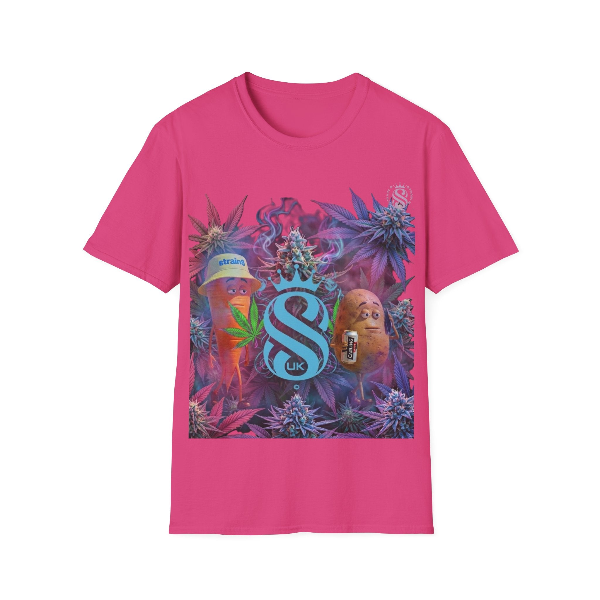 Psychedelic Ted&Fred Cannabis Collage Style TShirt