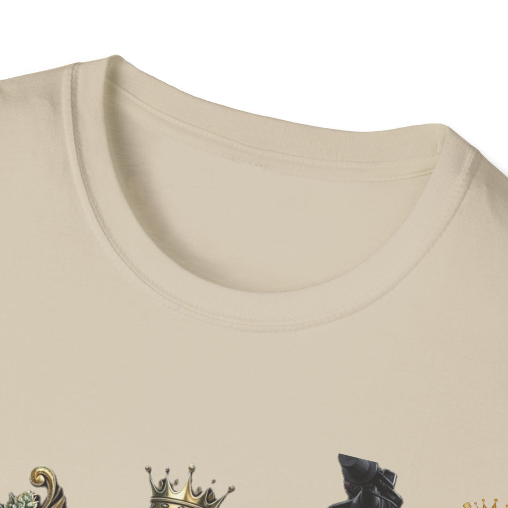 Motorcycle S8-UK Crown Graphic T-Shirt — Vintage Bike Emblem Tee