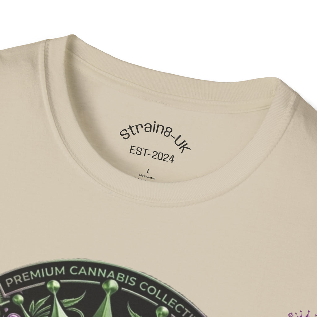 Strain8-UK Graffiti Cannabis/B-Boy Themed '8th Element' Graphic T-Shirt