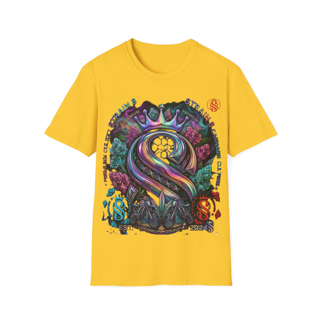 Unisex Softstyle Strain8-UK T-Shirt With Original Logo