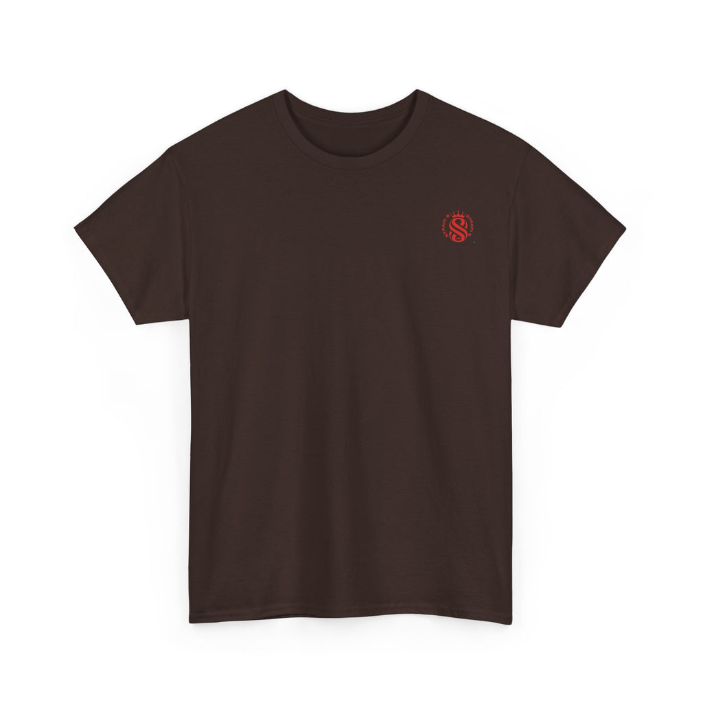 Strain8-UK Graphic Tee — "Don’t Mind the Smell I’m All About Green Peace" Retro Pixel Design