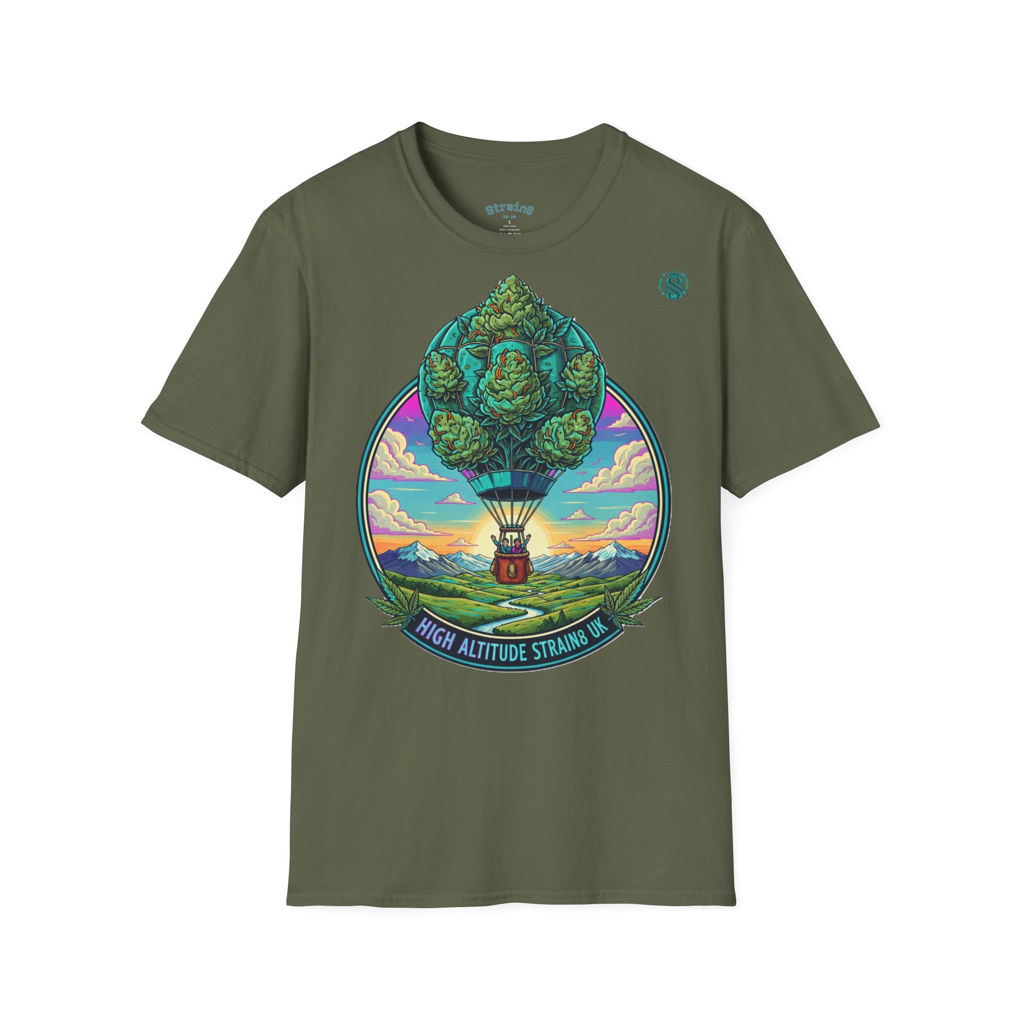 Strain8-UK Dreams Hot Air Balloon T-Shirt
