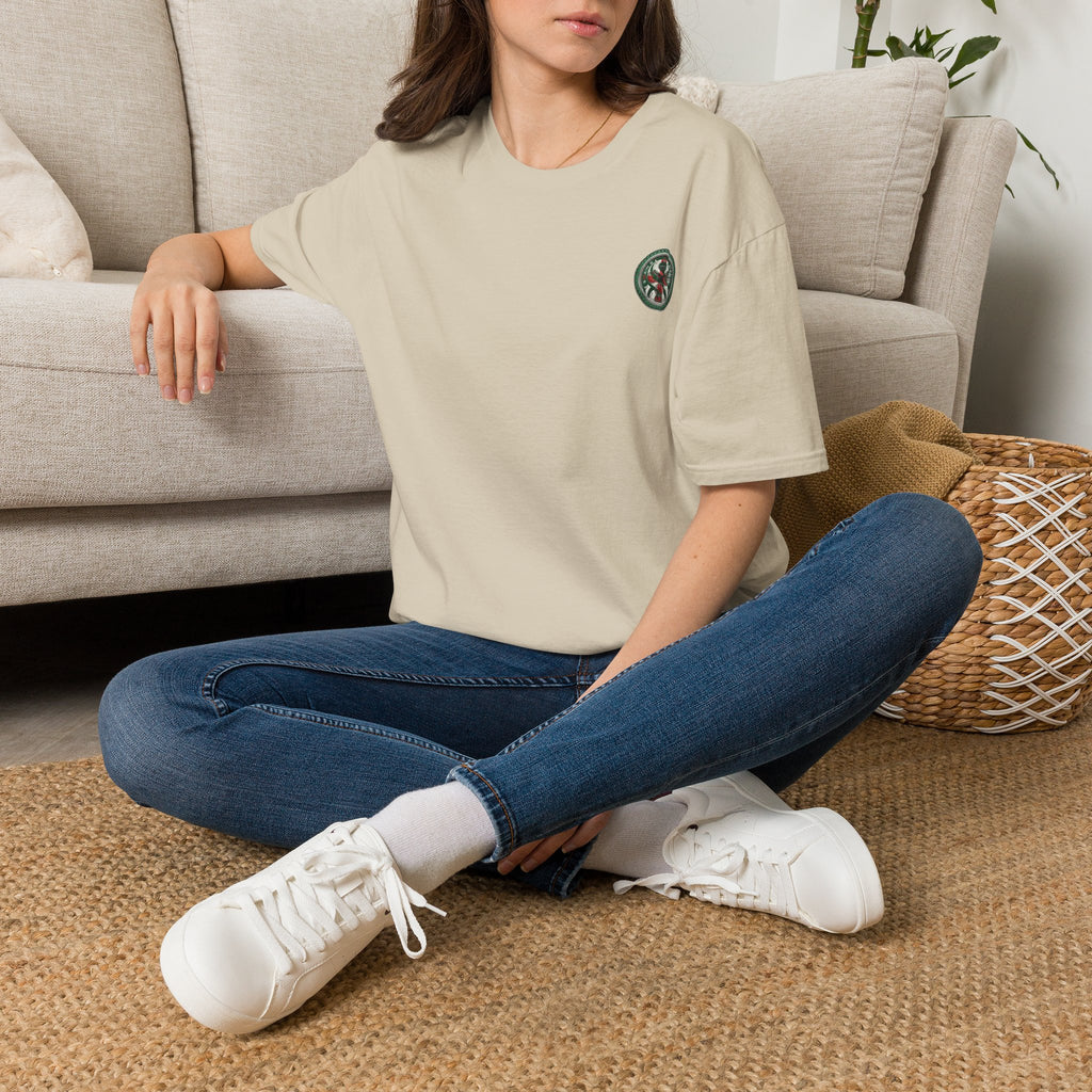 Strain8-UK Watch Face Design T‑Shirt — Nautical Travel Vibes In Emerald Green