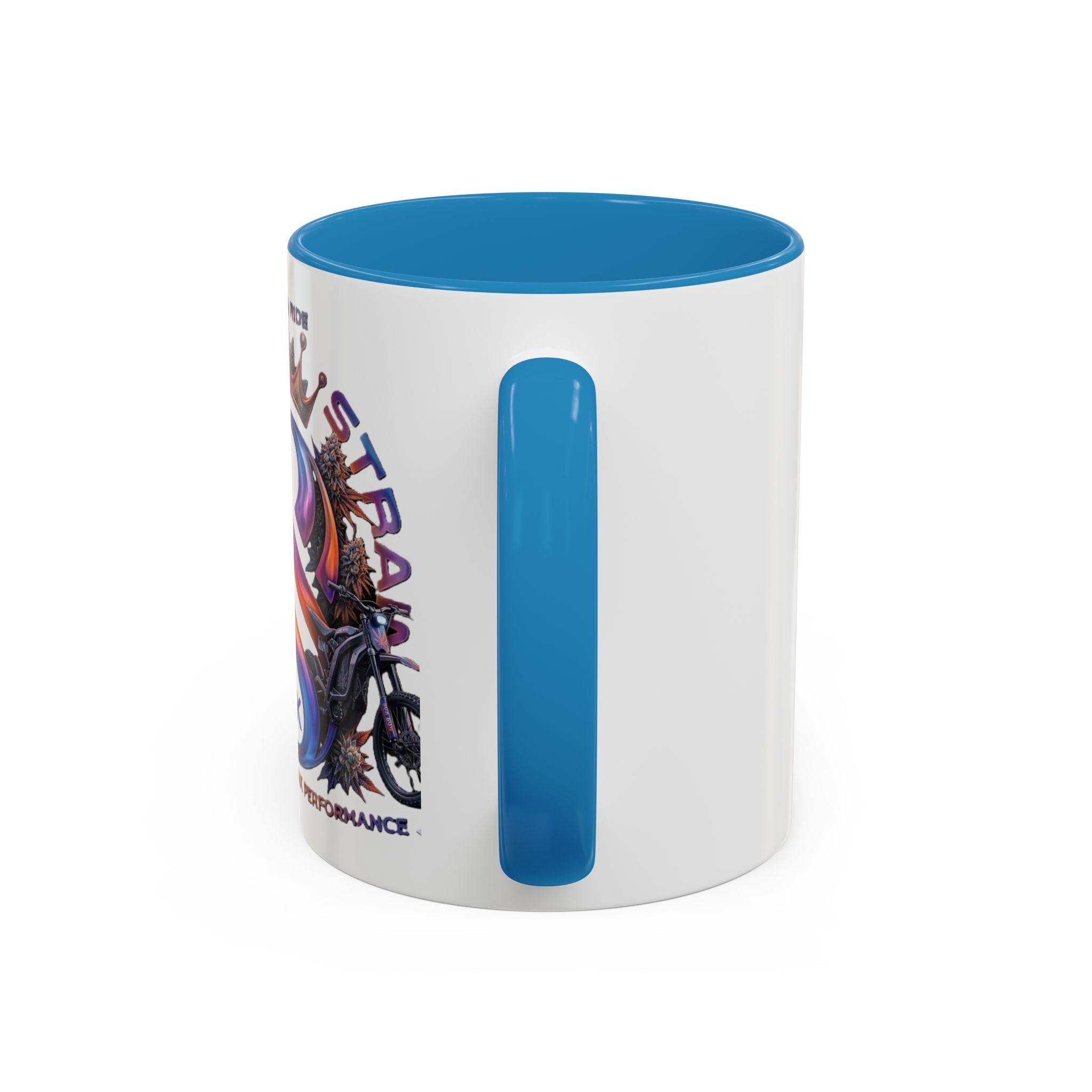 Royal Ride Strain8-UK Accent Coffee Mug – E-Bike Logo 11/15oz