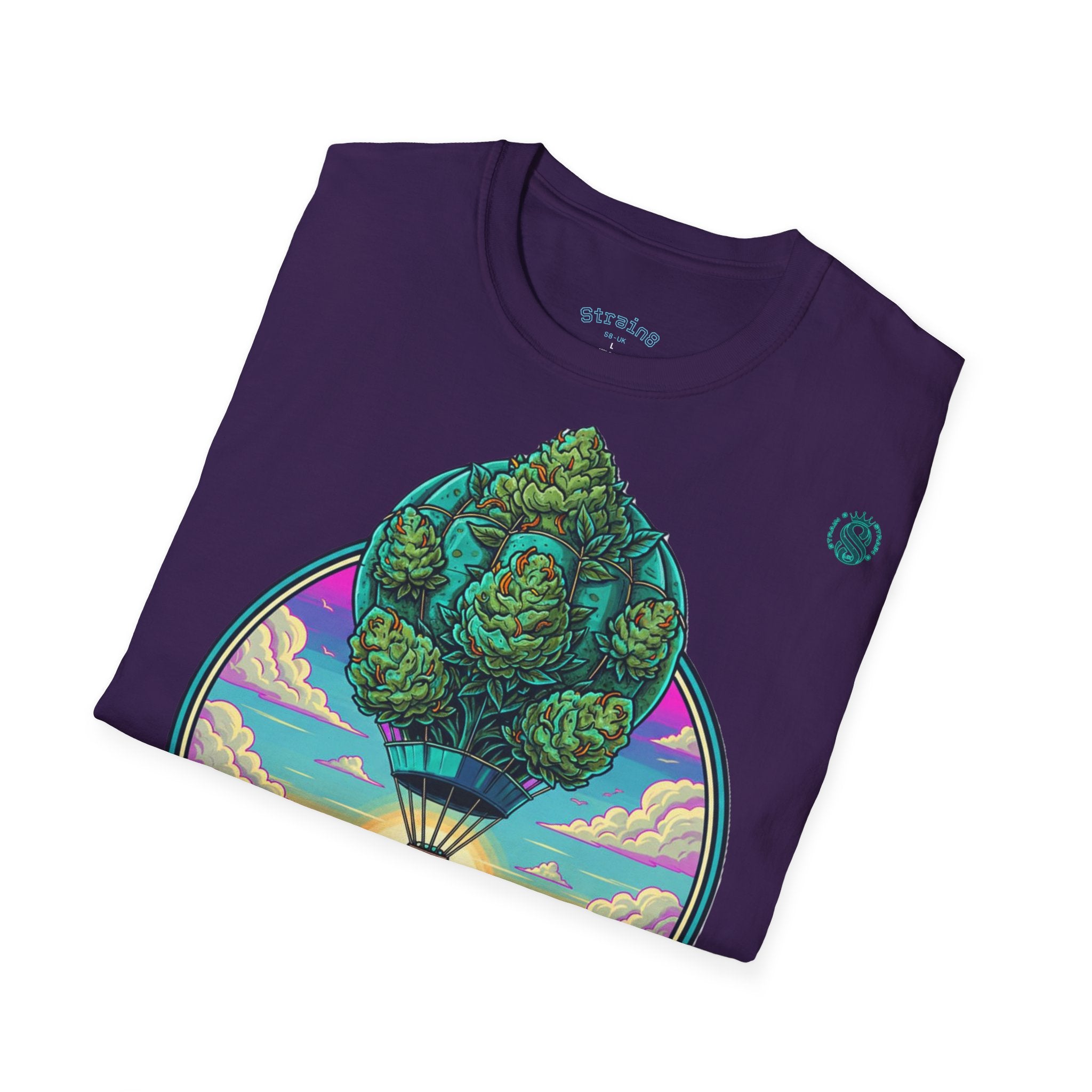 Strain8-UK Dreams Hot Air Balloon T-Shirt