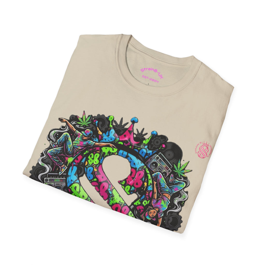 Ampersand Graphic Graffiti B-Boy T-Shirt — Colourful Street Art Design ("&" Culture)