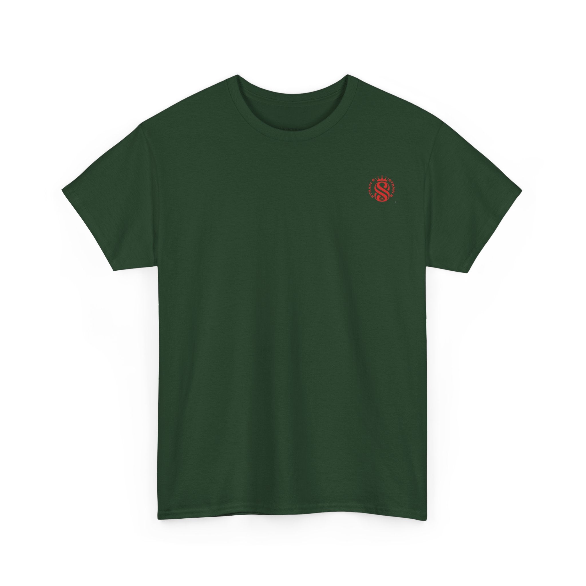 Strain8-UK Graphic Tee — "Don’t Mind the Smell I’m All About Green Peace" Retro Pixel Design