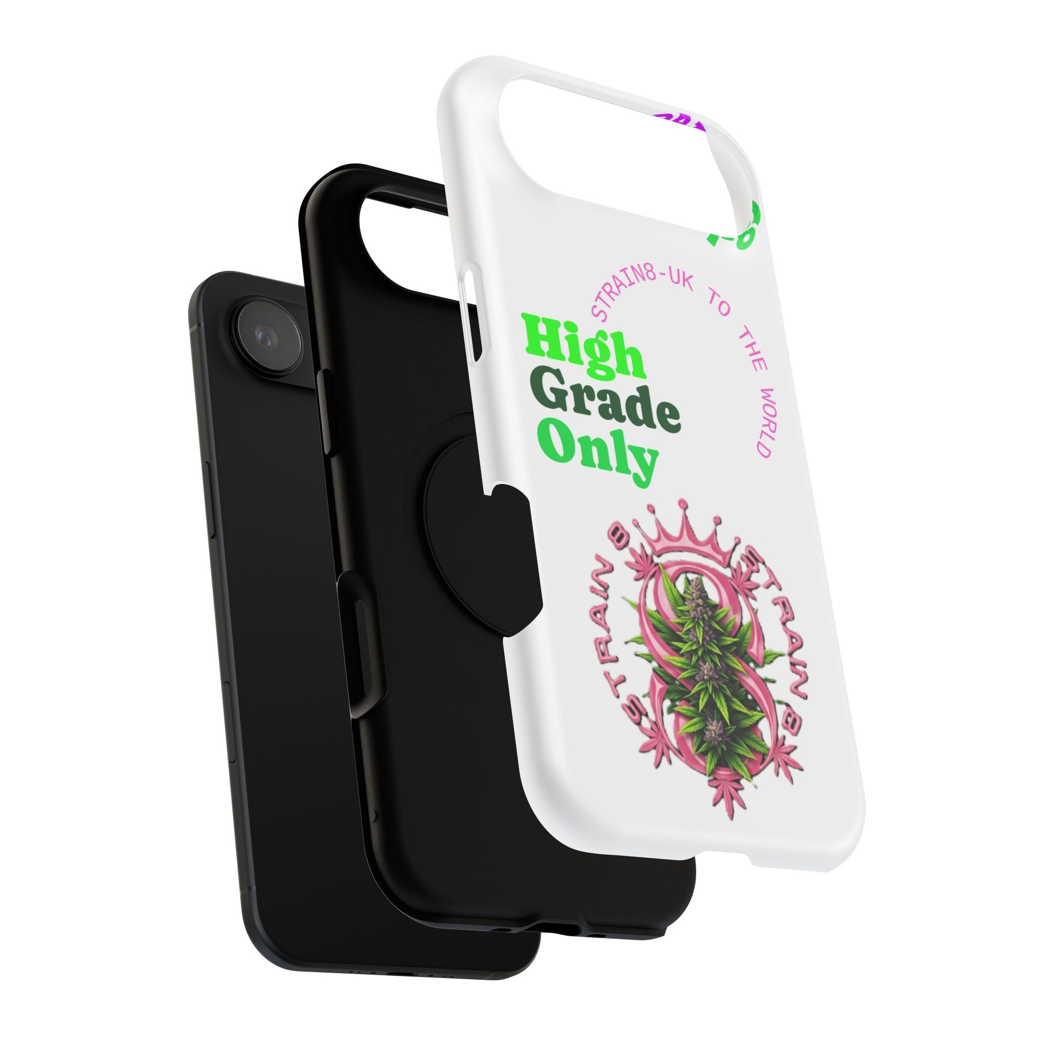 Impact-Resistant Phone Case —Strain8-UK  "High Grade Only"