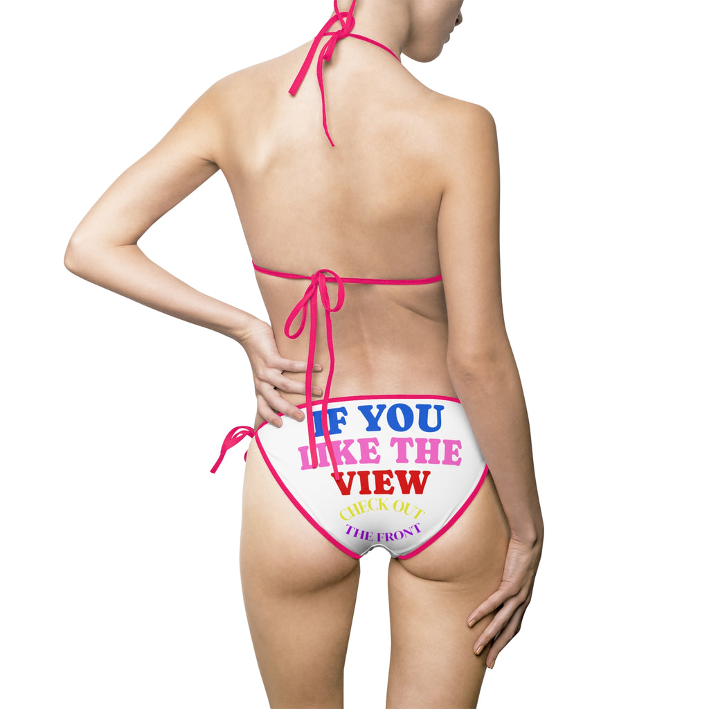 Strain8-UK Dare to Dream Bikini — Women's Graphic Triangle Swimsuit