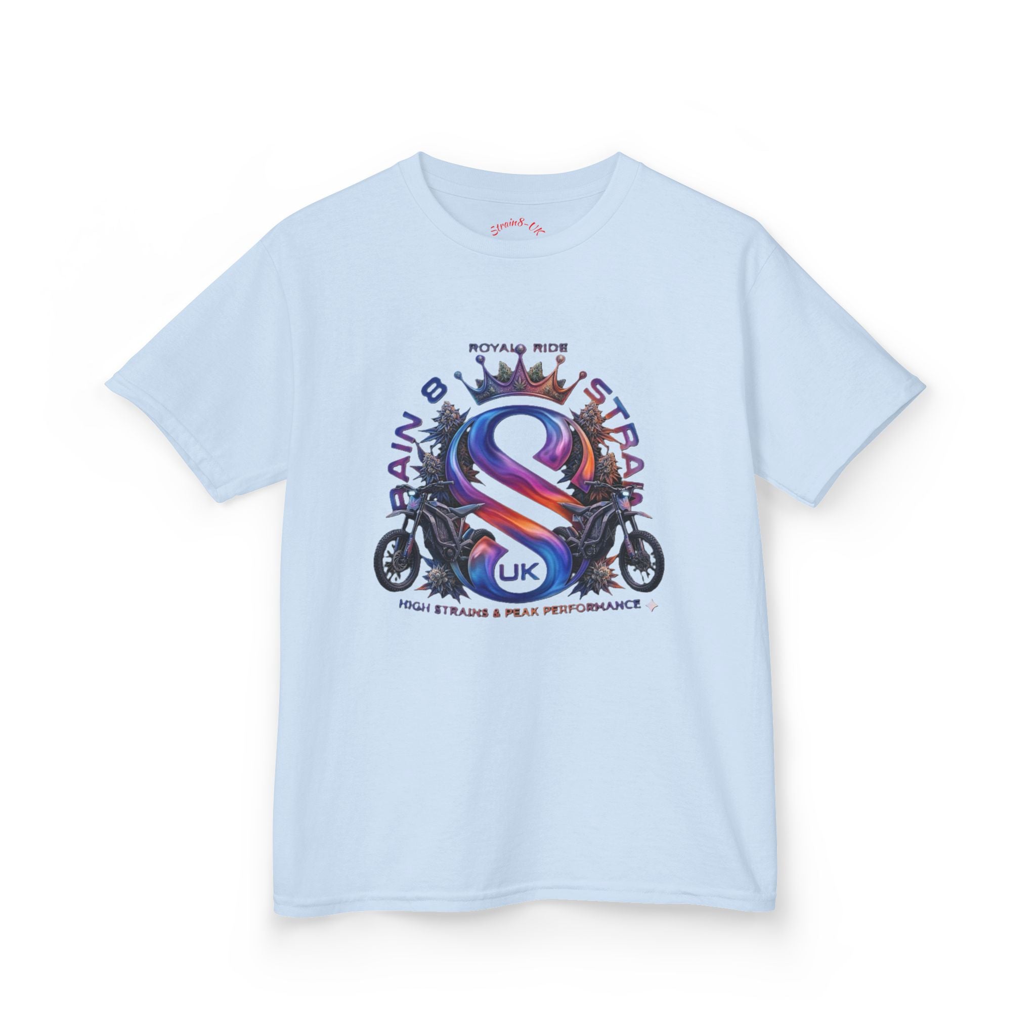 Kids E-Bike Team S8-UK Tee — E-Bike Motorcycle Graphic