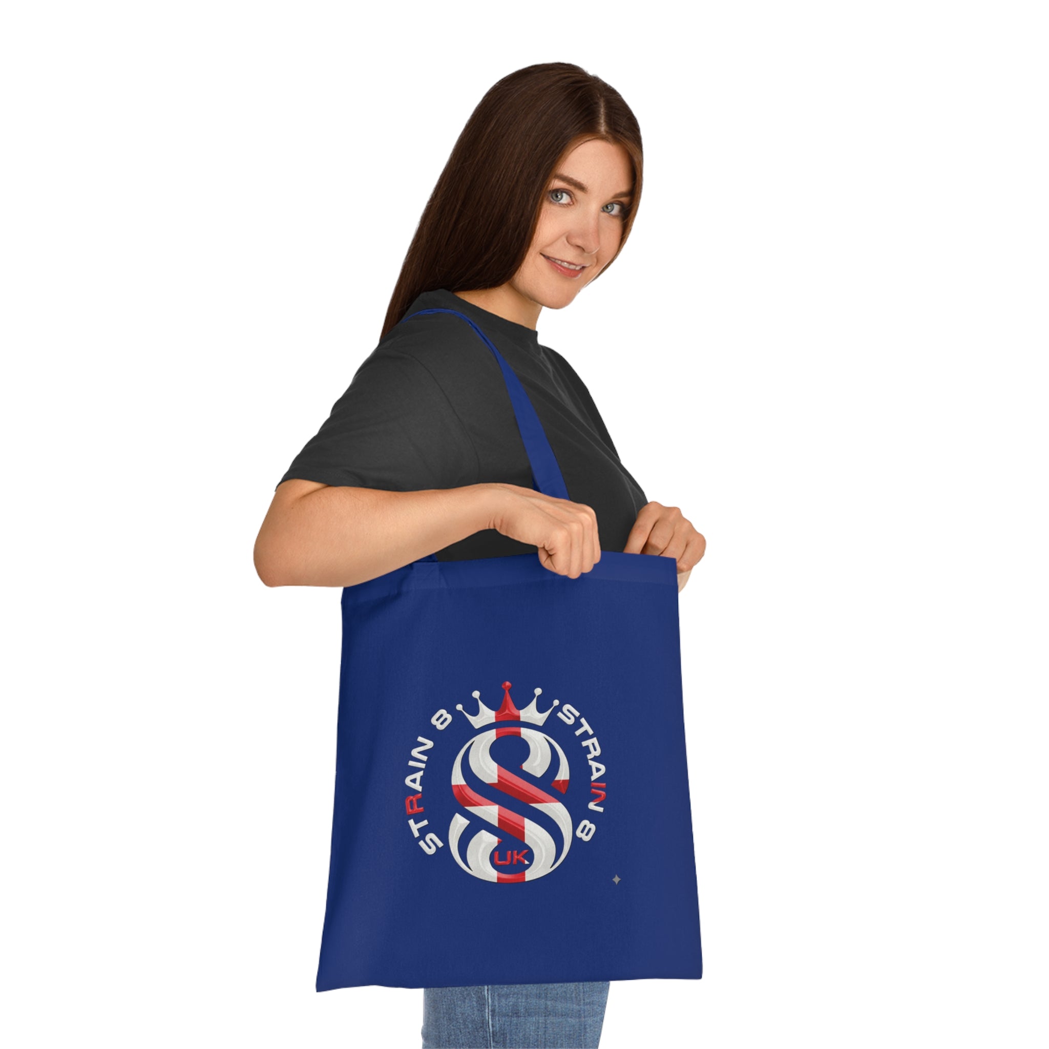 Strain8 Dreams Cotton Tote — S8-UK Logo Eco Bag