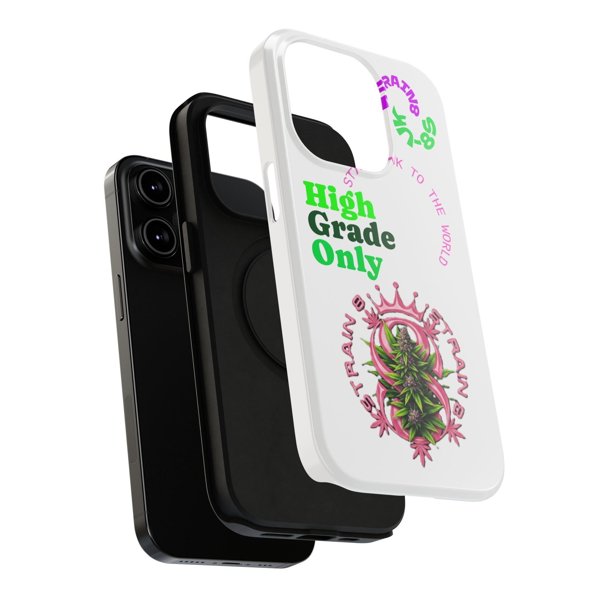 Impact-Resistant Phone Case —Strain8-UK  "High Grade Only"