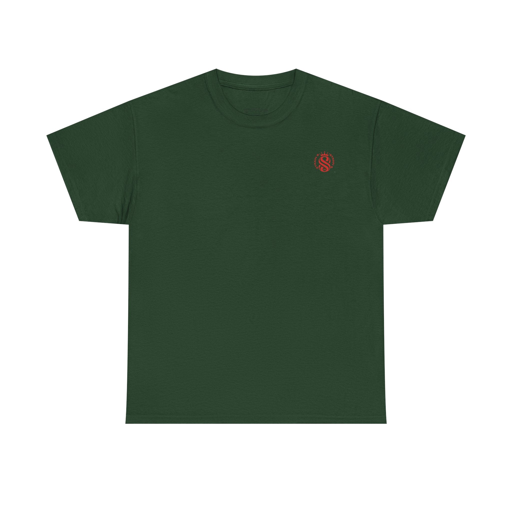 Strain8-UK Graphic Tee — "Don’t Mind the Smell I’m All About Green Peace" Retro Pixel Design
