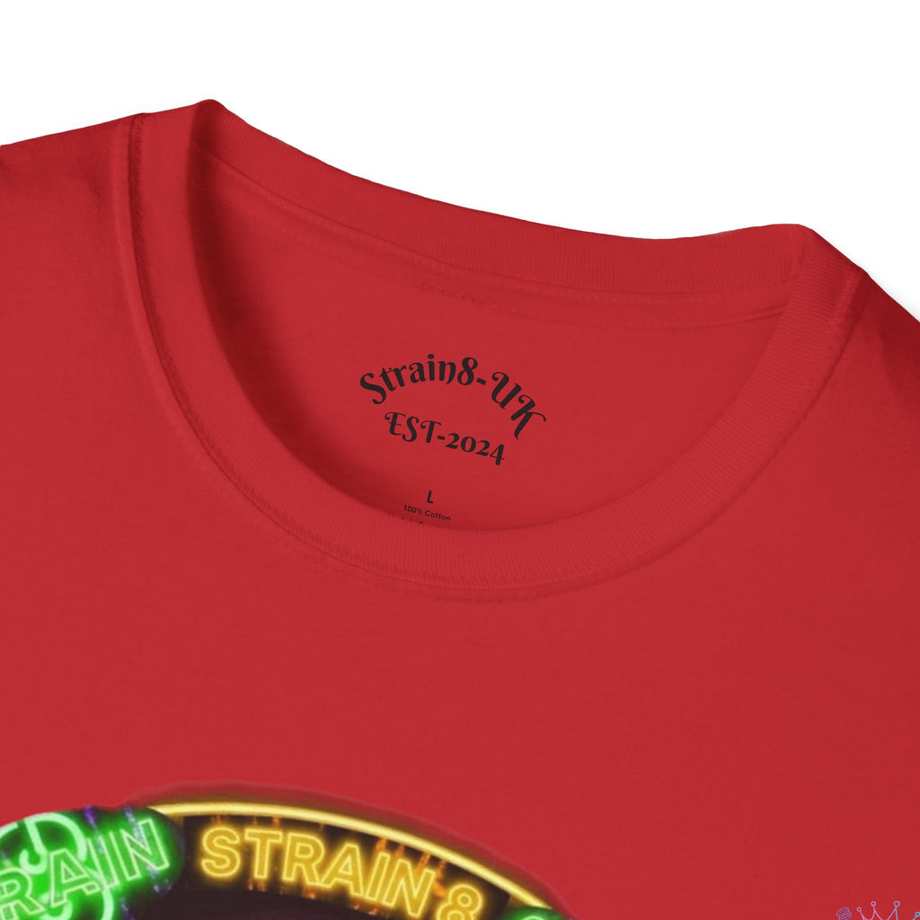 Psychedelic Dtrain8-UK Crowned Graphic T-Shirt