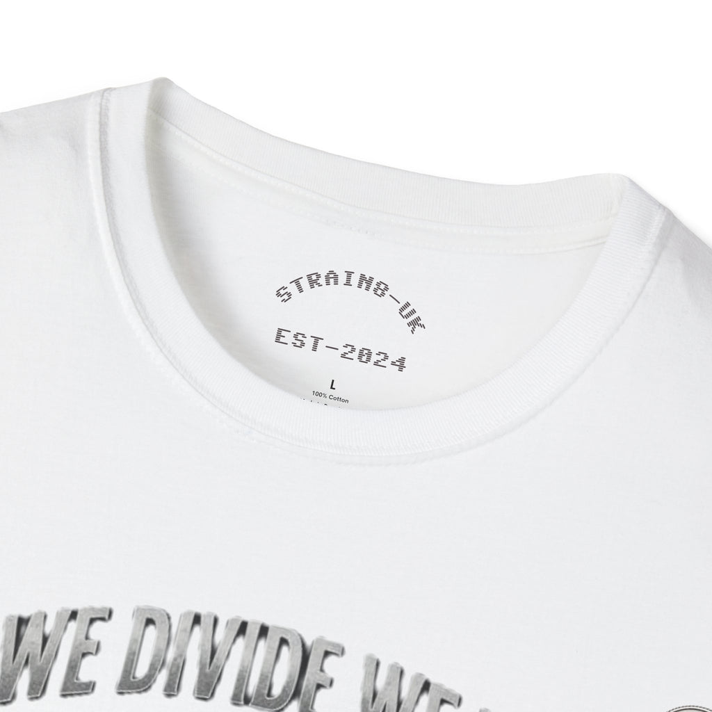 Strain8-UK If We Divide We Fall T-Shirt — Vintage Union Solidarity Graphic Tee