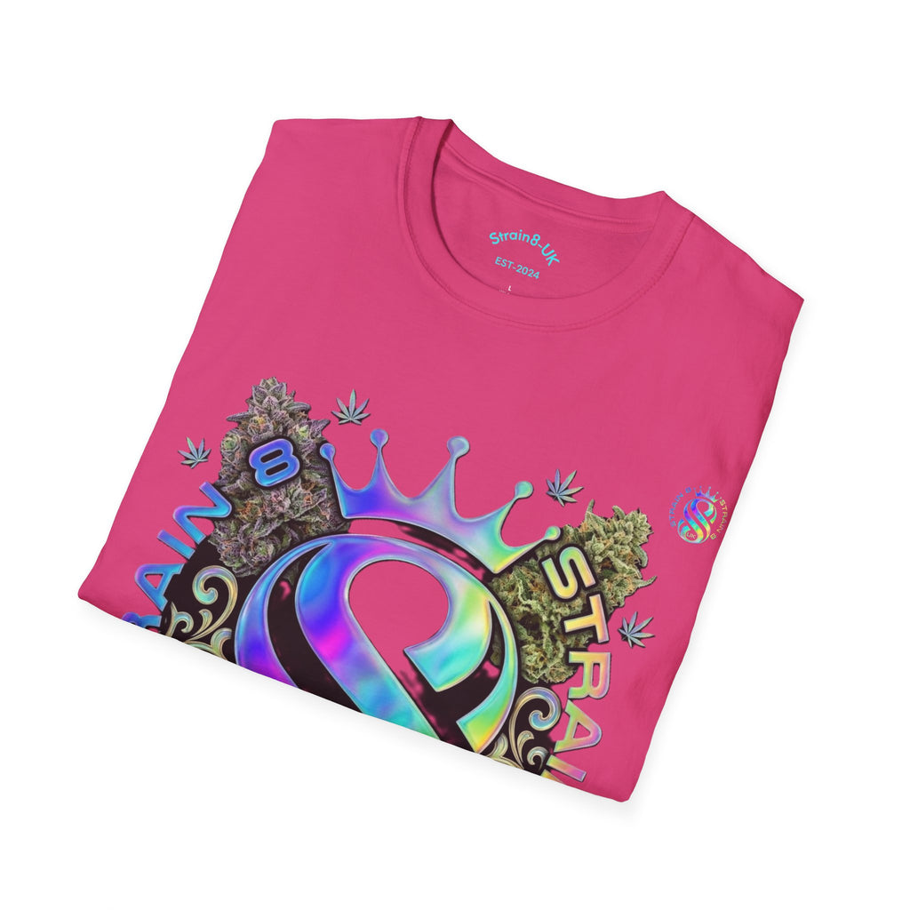 Ampersand S8-UK Logo Crown Graphic T-Shirt — Indica/Sativa S8-UK Streetwear Tee
