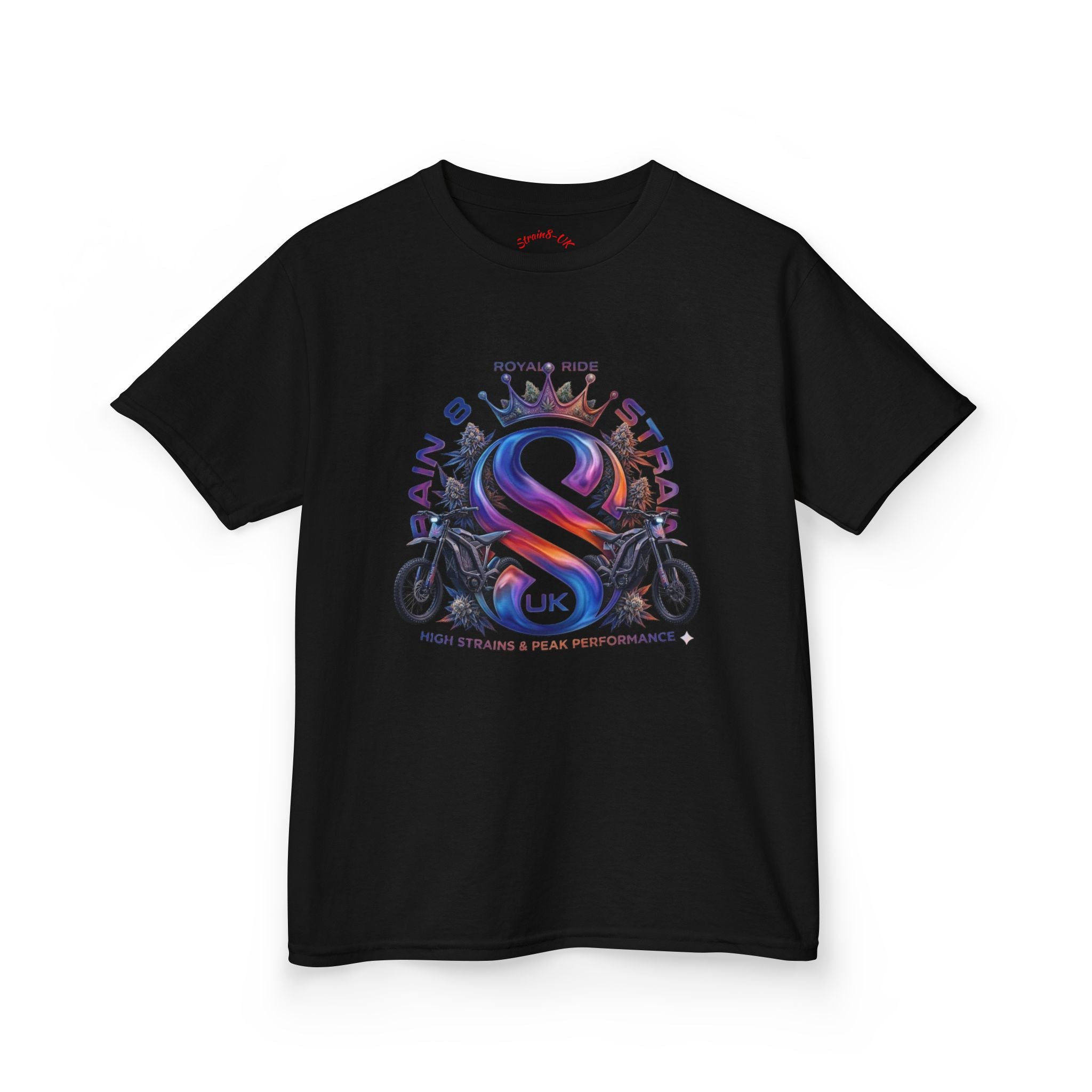 Kids E-Bike Team S8-UK Tee — E-Bike Motorcycle Graphic