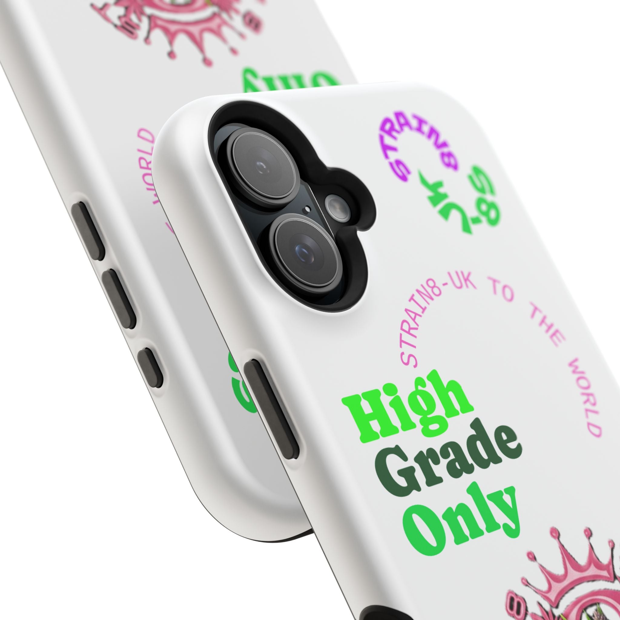 Impact-Resistant Phone Case —Strain8-UK  "High Grade Only"