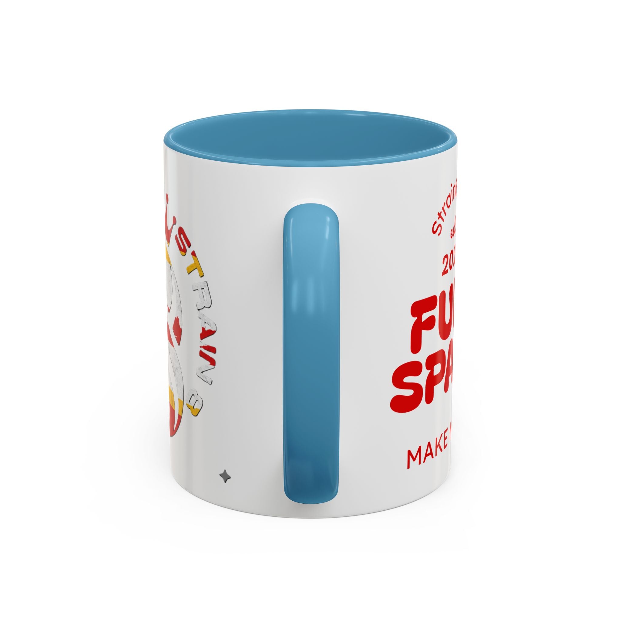 Strain8-UK Fully Spanglish Pride Accent Coffee Mug — 'Soy Español' Crown Monogram (11/15oz)