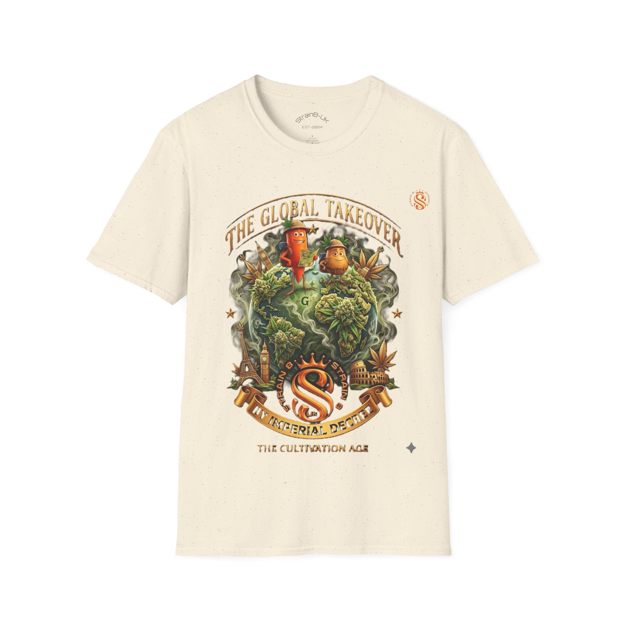 Strain8-UK Ted & Fred TGT Graphic Tee