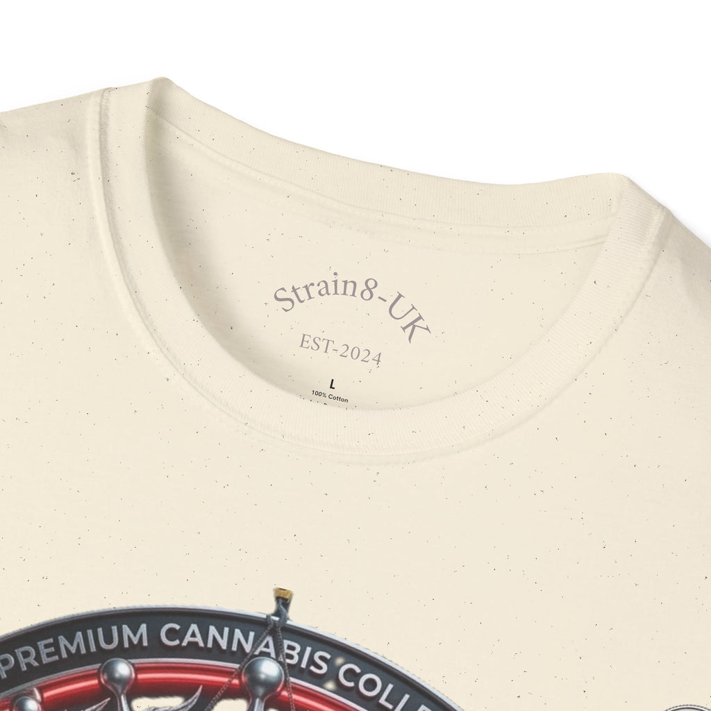 Strain8-UK Under construction T-Shirt — S8-UK in design Crest Design